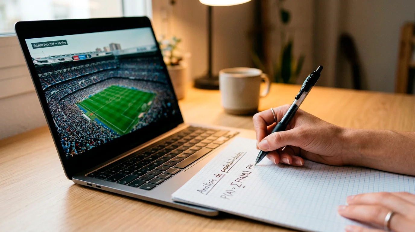 Cálculo del valor esperado aplicado a apuestas de fútbol con fórmula y ejemplo práctico